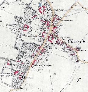 Church End in 1880